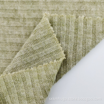 Jacquard Grobnadel Sliver Strickstoff Stoff